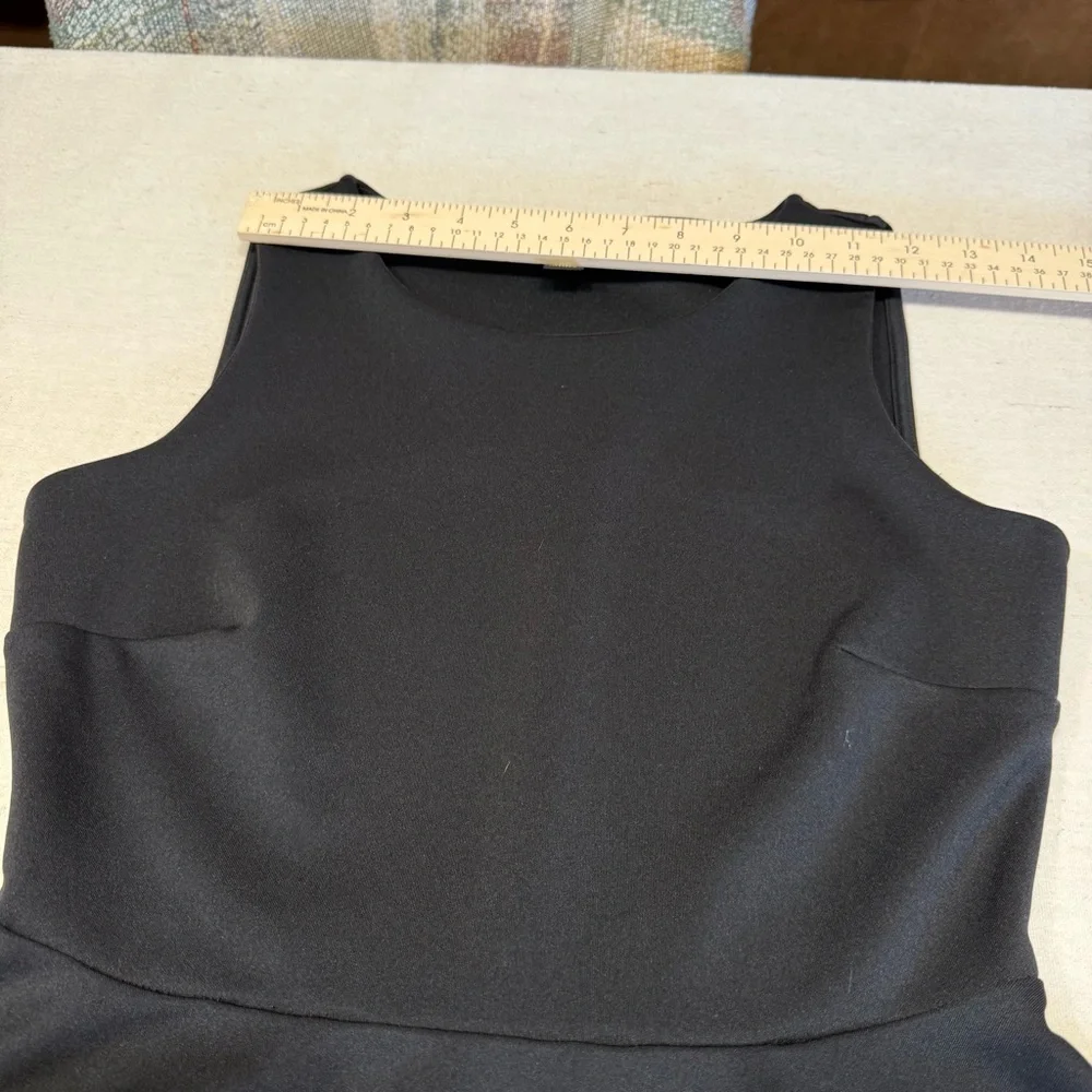 Elegant Black Sleeveless Peplum Top by Worthington Petite - Size PS - Picture 9 of 16